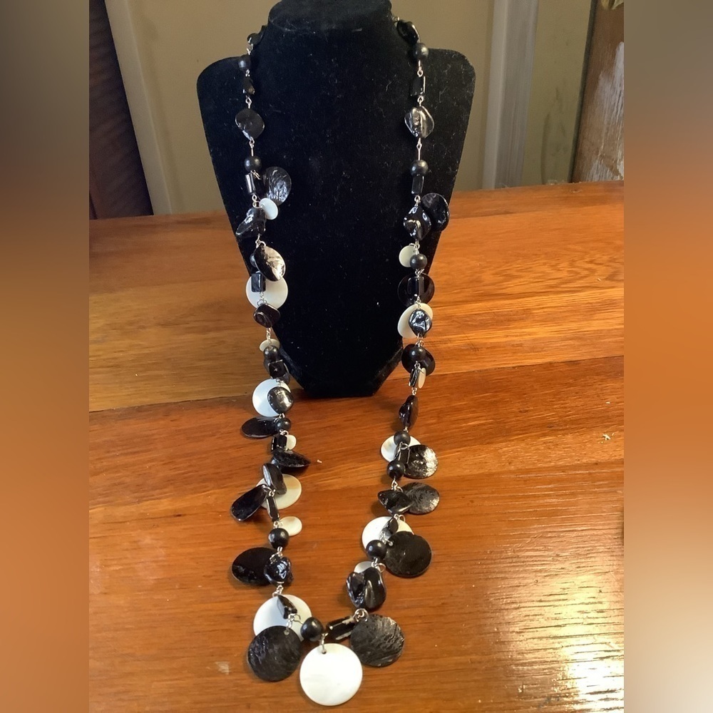 Long Shell Necklace 36”